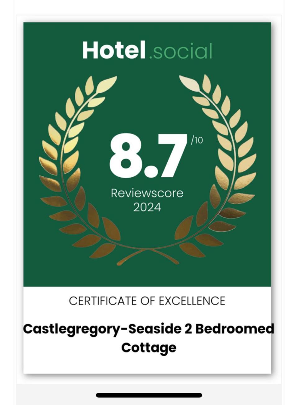 Castlegregory-Seaside 2 Bedroomed Cottage Bagian luar foto